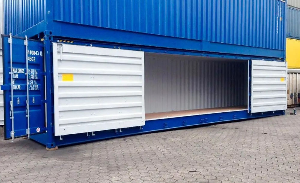 40ft High Cube-container met zijdeur (HCSD)
